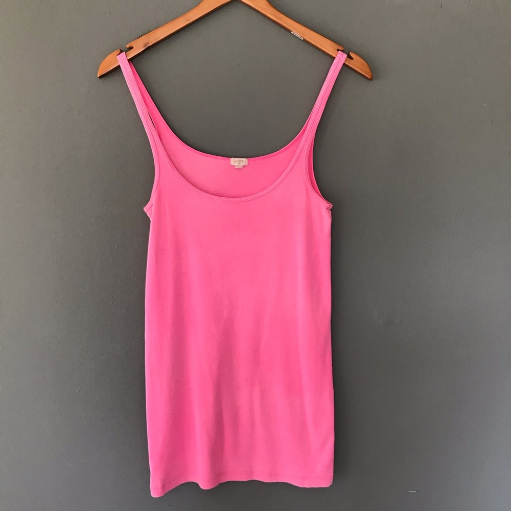 J. Crew Hot Pink Tank